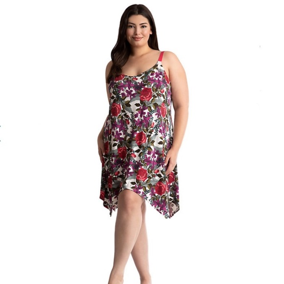 lilac + london Dresses & Skirts - NWT Lilac + London chemise sundress 1X 18W 20W plus size lightweight floral
